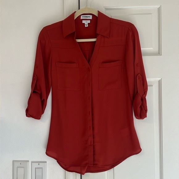 Express Portofino Slim Button Down - Picture 1 of 8